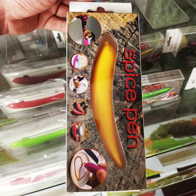 Electrical Coffee Drawing Pen Latte Art Pen for Coffee Cake Spice Pen Cake Decoration Pen Coffee Carving Pen Baking Pastry Tools