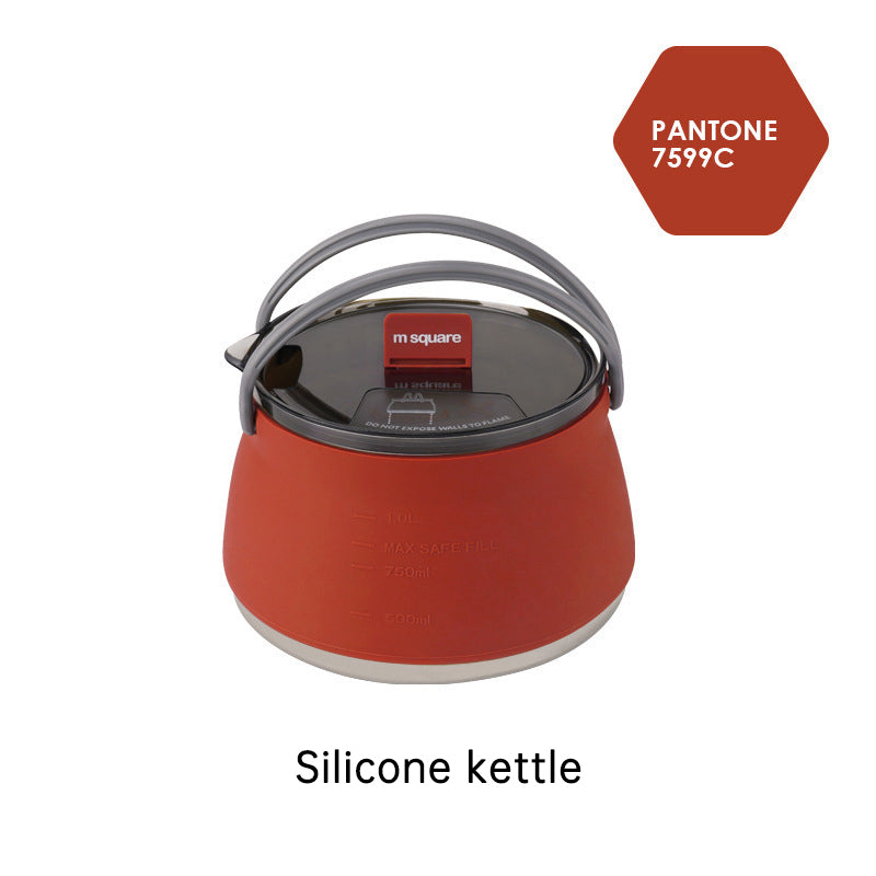 Collapsible Silicone Kettle Folding Pot