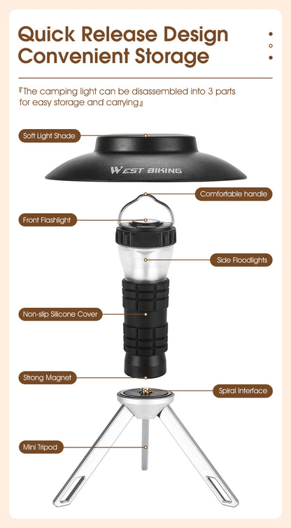 Outdoor Lighthouse Camping Light