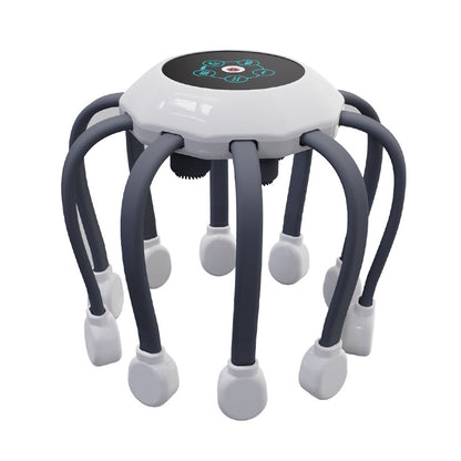 Spider Soft Electric Silicone Massage Head Massager