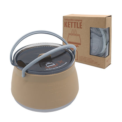 Collapsible Silicone Kettle Folding Pot