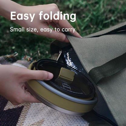 Collapsible Silicone Kettle Folding Pot