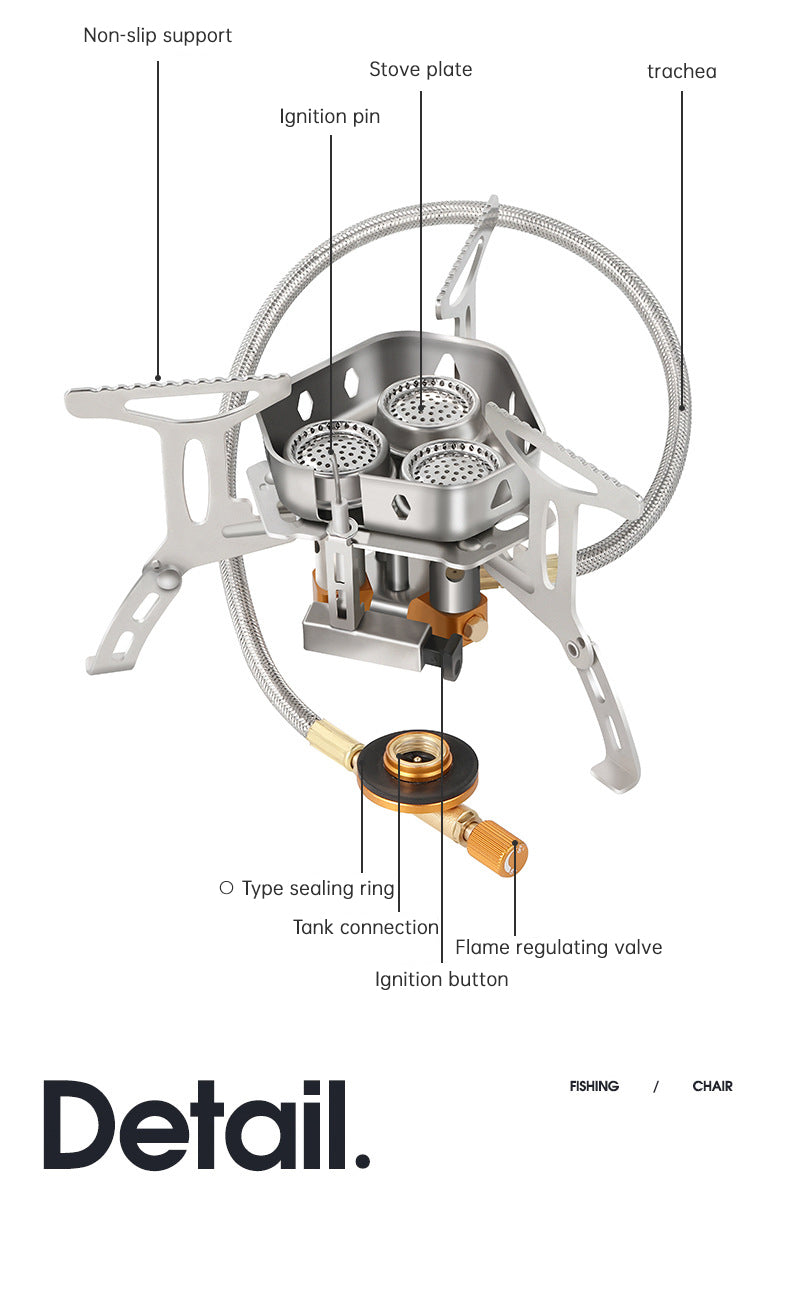 Design Camping Gas Stove