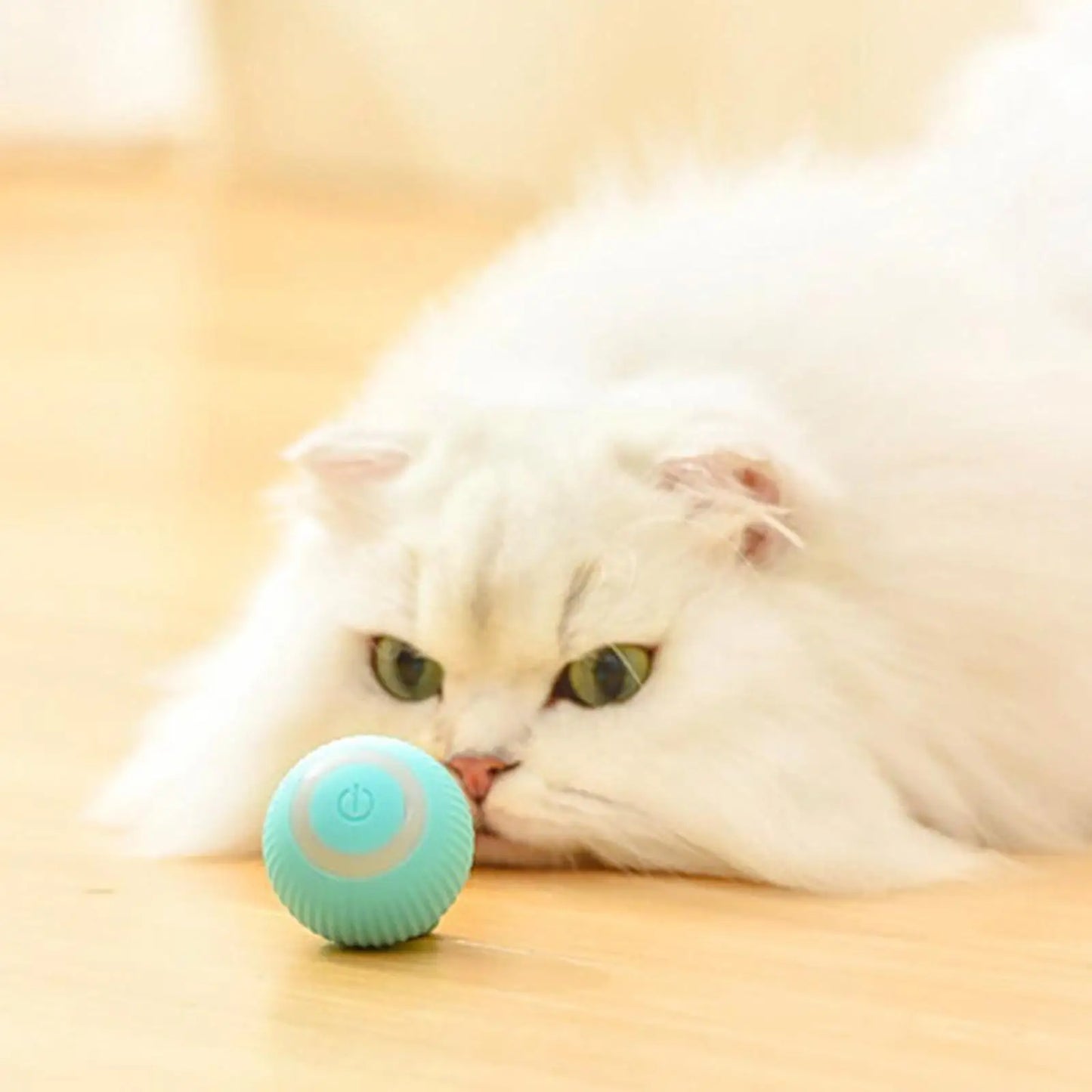 Smart Cat Automatic Toys Rolling Ball Electric Cat Toys Interactive for Cats Training Self-Moving Kitten Toys for Indoor Pl U5J7